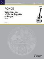 Variations sur Folia de Espana et Fugue available at Guitar Notes.