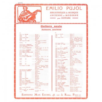 Cortejo e Dansa (Pujol 1411) available at Guitar Notes.