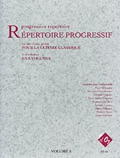 Repertoire Progressif Vol.5 available at Guitar Notes.