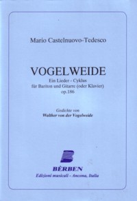Vogelweide,op.186 [Baritone] available at Guitar Notes.