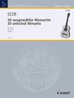 20 Selected Minuets(Gotze) available at Guitar Notes.