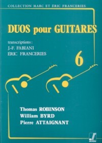 Duos pour Guitares 6 available at Guitar Notes.