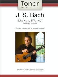 Cello Suite No.1, BWV1007(Barrueco) available at Guitar Notes.