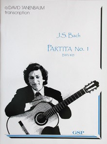 Partita no.1 BWV825(Tanenbaum) available at Guitar Notes.