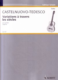 Variations a travers les siecles, op.71 available at Guitar Notes.