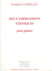 Deux Impressions exotiques available at Guitar Notes.