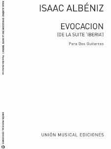 Evocacion (Llobet) available at Guitar Notes.