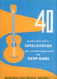 40 Melodische Spielstucke available at Guitar Notes.