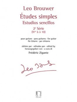 Etudes simples Series 2 [1972] (Zigante) available at Guitar Notes.