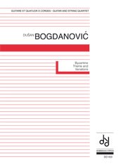 Byzantine Theme & Variations [2Vn/Va/Vc/Gtr] available at Guitar Notes.