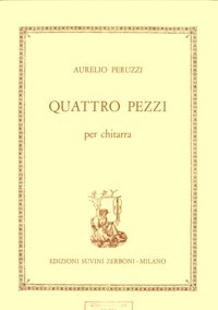 Quattro Pezzi (1973) available at Guitar Notes.