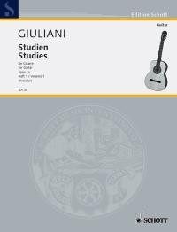 Studies, op.1b (Kreidler) available at Guitar Notes.