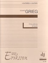 Five Lyric Pieces (Eriksson) available at Guitar Notes.