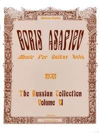 The Russian Collection, Vol.6: Asafiev available at Guitar Notes.