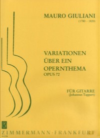 Variations, op.72(Tappert) available at Guitar Notes.