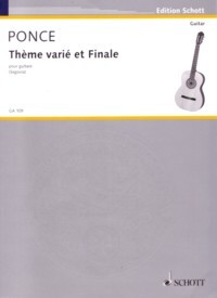 Theme varie et Finale available at Guitar Notes.