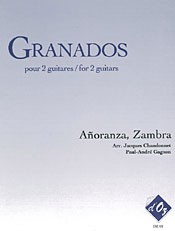 Anoranza; Zambra (Chandonnet/Gagnon) available at Guitar Notes.