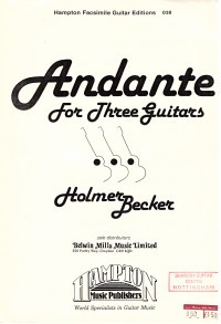 Andante available at Guitar Notes.
