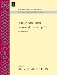 Souvenir de Russie op.63 (New Karl Scheit Edition) available at Guitar Notes.