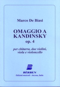 Omaggio a Kandinsky op.4 [2Vn/Va/Vc/Gtr] available at Guitar Notes.