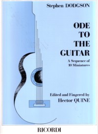 Ode to the Guitar available at Guitar Notes.