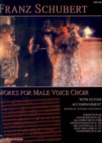 Works for Male Voice Choir & Guitar available at Guitar Notes.
