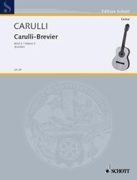 Carulli-Brevier: Selected Works, Vol.3 available at Guitar Notes.