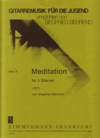 Meditation [5gtr] available at Guitar Notes.