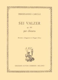 Sei Valzer, op.101(Chiesa) available at Guitar Notes.