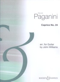 Caprice no.24 (Williams) available at Guitar Notes.