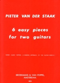 Six Easy Pieces for two guitars available at Guitar Notes.