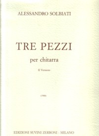 Tre Pezzi available at Guitar Notes.