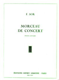 Morceau de Concert, op.54 available at Guitar Notes.