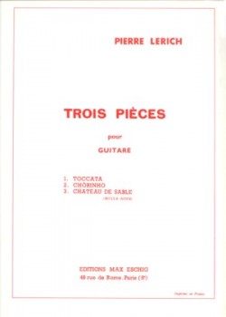 Toccata (no.1 Trois pieces) available at Guitar Notes.