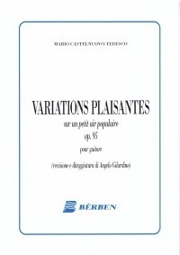 Variations Plaisantes, op.95 (Gilardino) available at Guitar Notes.