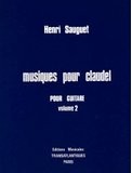 Musiques pour Claudel, Vol.2 available at Guitar Notes.