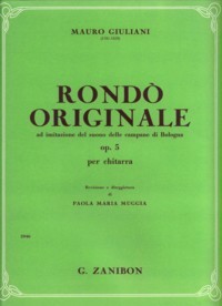 Rondo originale, op.5(Muggia) available at Guitar Notes.