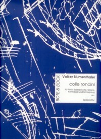 Colle Rondini [Fl/Bcl/Gtr/DB/Perc] available at Guitar Notes.