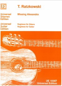Missing Alexandra, ragtimes for guitar available at Guitar Notes.