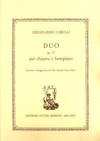 Duo, op.37(Fleres/Sicca) available at Guitar Notes.