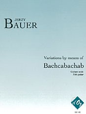 Variations by means of Bachcabachab available at Guitar Notes.