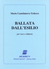Ballata dall'esilio [Med Voc] available at Guitar Notes.