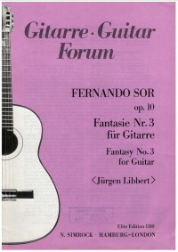 Fantasias 3,4 & 5 (Libbert) available at Guitar Notes.