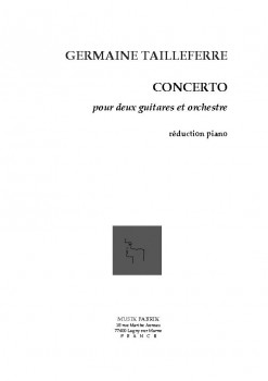 Concerto pour deux guitares available at Guitar Notes.