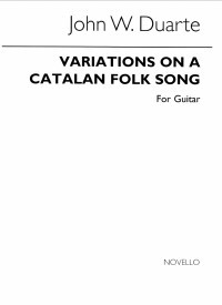 Variations on Catalan Folksong, op.25 available at Guitar Notes.