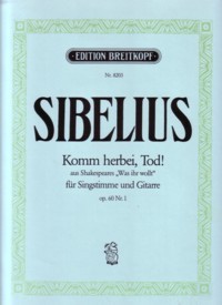 Komm herbei,Tod!, op.60/1 available at Guitar Notes.