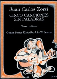Cinco Canciones sin palabras (Siewers) available at Guitar Notes.
