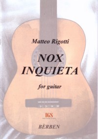 Nox Inquieta available at Guitar Notes.