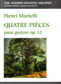 Quatre Pieces, op.32 (Gilardino/Biscaldi) available at Guitar Notes.