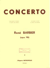 Concerto, op.98  available at Guitar Notes.